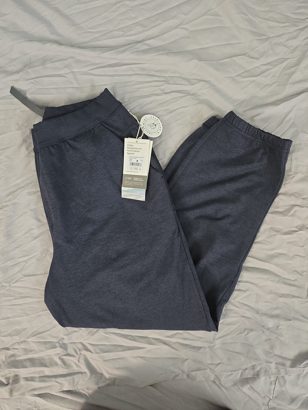 Vuori Men’s Coronado Sweatpant Classic - Midnight Heather V4066 Small